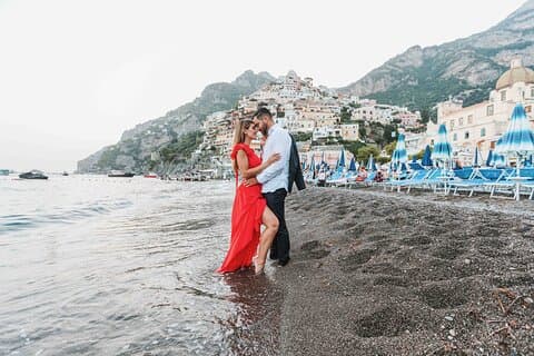 Privat fotografisk opplevelse i Positano ideell for par