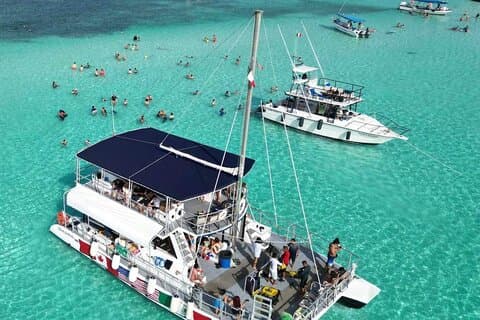 Tour en catamaran vers le paradis à Cozumel
