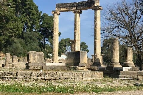 Privé droomtour naar Olympia vanuit Athene