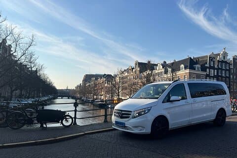 Privat 4-dagars Van Tour från Amsterdam till Bryssel och Paris