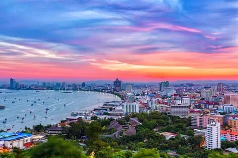Pattaya Sunset Tour: Fantastisk utsikt, lokal kultur och nattliv