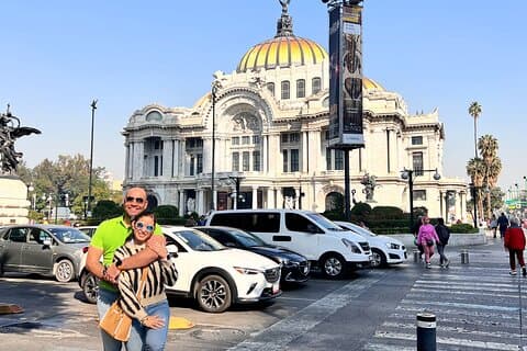 Visite de la ville de Mexico et du musée d'anthropologie