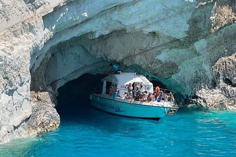 Zakynthos Shipwreck Beach Tour met boot- en bustransfer