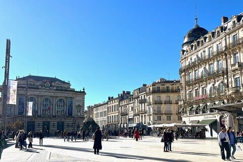 Guided Tour of Montpellier City Centre by Electric Bike