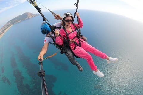 Alanya Parapente À partir de 700 mètres Assurance complète 25 minutes