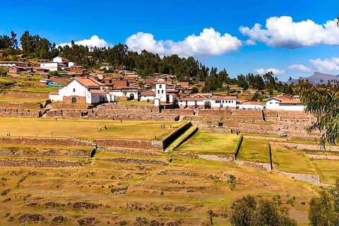 Sacred Valley Tour e Moray Maras (Optiona termina em Ollantaytambo)