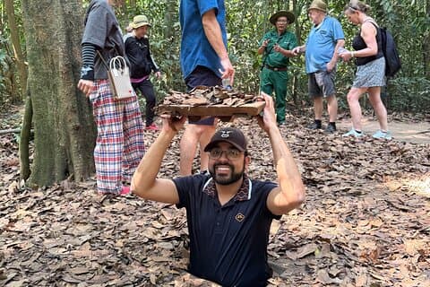 Descubra a cidade de Ho Chi Minh e os lendários túneis de Cu Chi