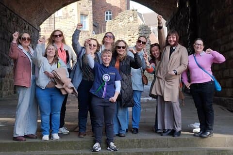 El poder de la protesta Tour a pie por Newcastle