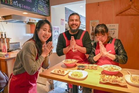 Cours de cuisine Ramen et Gyoza de Kyoto avec des chefs professionnels