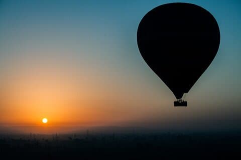 Luxor Sunrise Luxury Balloon Ride com o Hotel