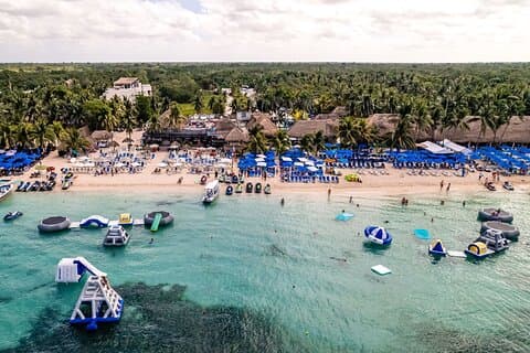 Beste dagspass til Cozumel-stranden + mat + drikke til San Francisco-stranden