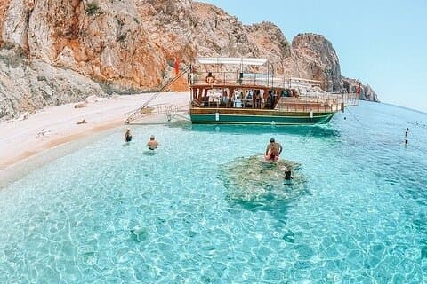 Sea, Sun, and Flavor: Adrasan Boat Tour + Free Lunch Included!
