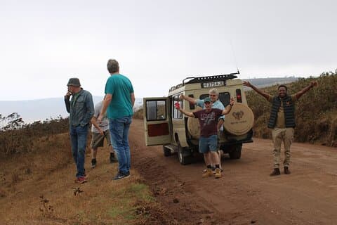 4-dages Budget Safari: Hoteller i nærheden af Serengeti & Ngorongoro Crater