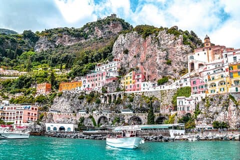 Tour de la costa de Amalfi