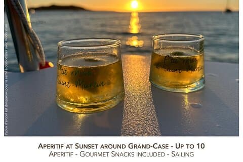 St Martin Grand Case: crociera privata con aperitivo al tramonto