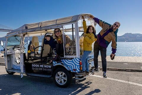 All City Premium privat guidad tur med Tuk-Tuk i Lissabon
