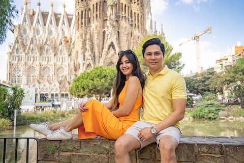 Barcelona: Privates Fotoshooting vor der Sagrada Familia