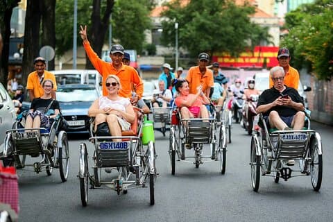 Ho Chi Minh City kystudflugt fra havne, herunder cykeltur