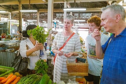Vientiane Private Lao Cooking Class with Market Tour and Lunch