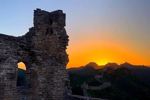 Private Jinshanling og Simatai Great Wall med Gubei Water Town