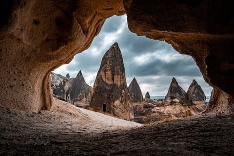 Cappadocia 2 dages tur med Cave Hotel fra Alanya