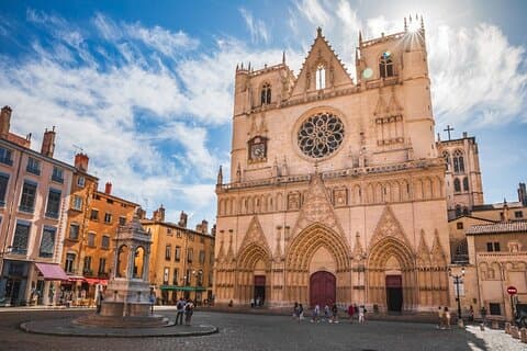 Lyon UNESCO Heritage Wandeltocht met een App