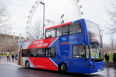 Gray Line London Hop-On Hop-Off Bus Tour med valgfri krydstogt
