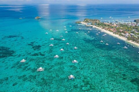 Excursión de un día a la isla Malapascua desde la ciudad de Cebú