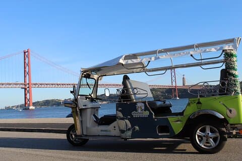 Halvdags privat rundvisning i Lissabon af Tuk Tuk