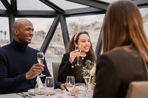 Bateaux-Mouches® Christmas Special Lunch Cruise in Paris