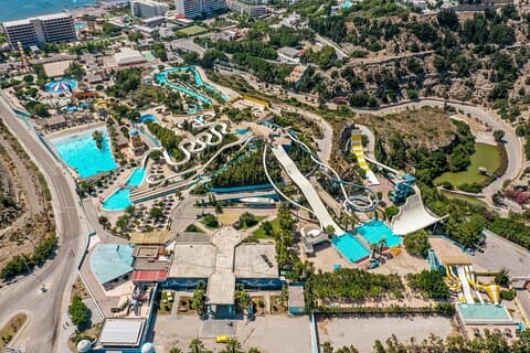 Entrébiljett till Rhodos Faliraki Water Park