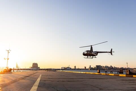 Tour en helicóptero por el centro de Baltimore