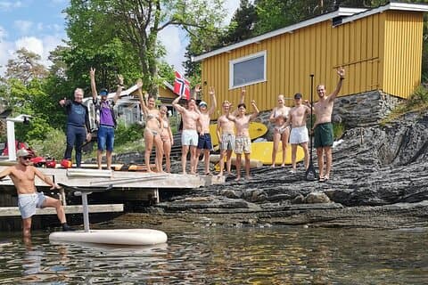 Oslo Stand Up Paddleboard leje med sikkerhed briefing