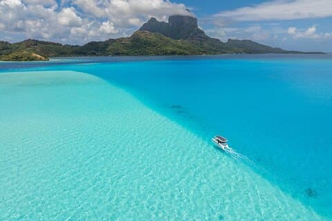 Bora Bora Experiência privada de barco solar