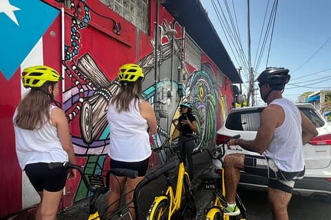 San Juan Urban Art Bike Tour 2 timers og 4 timers muligheder