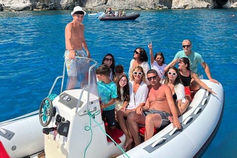 From Orosei Dinghy Tour between Cala Ginepro and Cala Goloritzè