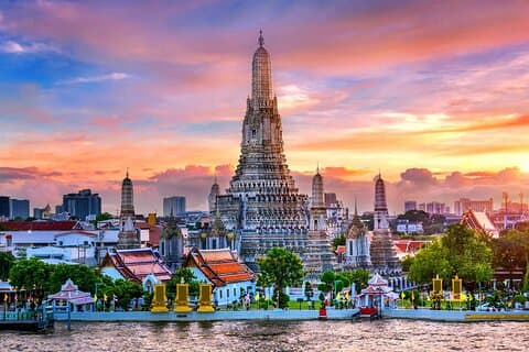 Bangkok 4 dagen en 3 nachten reis met 3 sterren hotel