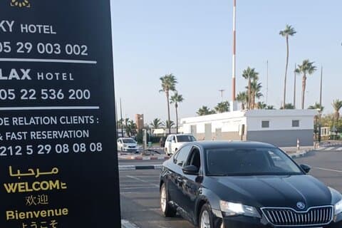 Private Transfer: Mohamed V Airport ⇄ Casablanca (24/7)