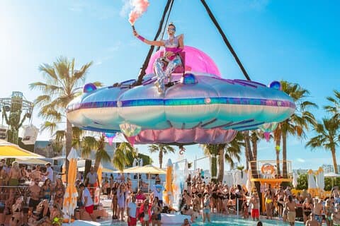 Ibiza: 3 x Nightclub & Pool Party Pass