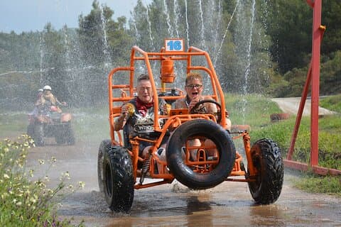 Marmaris fyrhjuling, Buggy Safari och Family Buggy Experience