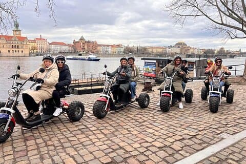 Prague Electric Trike Tour - Sightseeing, Viewpoints & Fun