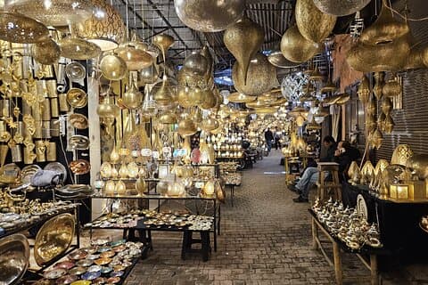 Tour del mercato autentico di Marrakech