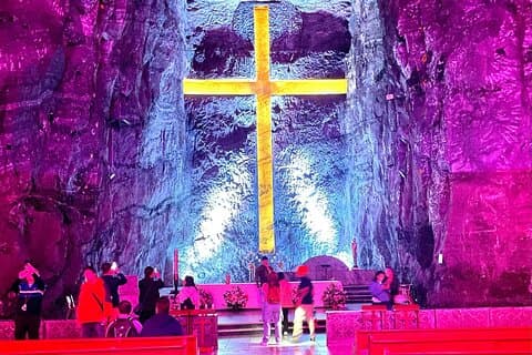 Catedral de Sal (acessível), Zipaquirá, Colômbia