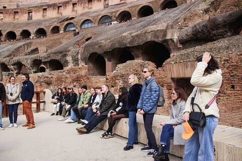 Rom: Colosseum, Forum och Palatine Hill 3 timmars rundtur