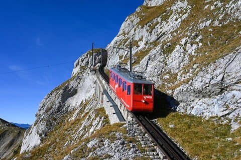 Excursion guidée au Mont Pilatus et à Lucerne au départ de Zurich