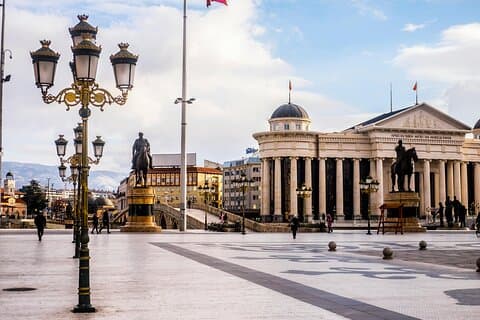 Visite privée de l'Albanie, de la Macédoine du Nord et du Kosovo - La terre et le peuple