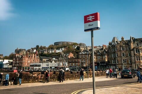 Oban og det vestlige højland fra Glasgow