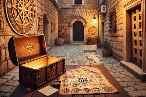 Kids Treasure Hunt in Dubrovnik: Outdoor Escape-spill