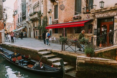 Visita guiada a pie de Venecia y paseo en góndola