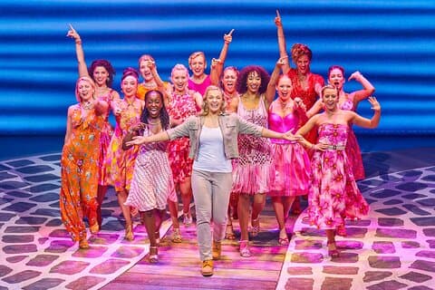 Mamma Mia Das Musical mit zwei Gängen Pre Theatre Mahlzeit